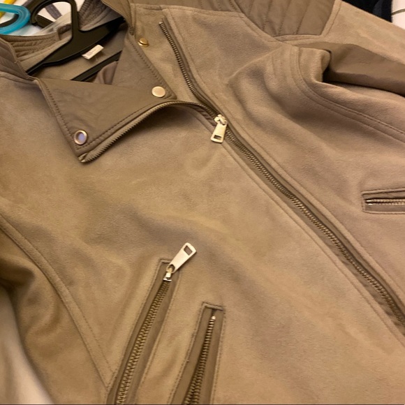 leather suede jacket - Picture 2 of 7